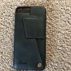 iPhone 8 Plus leather case